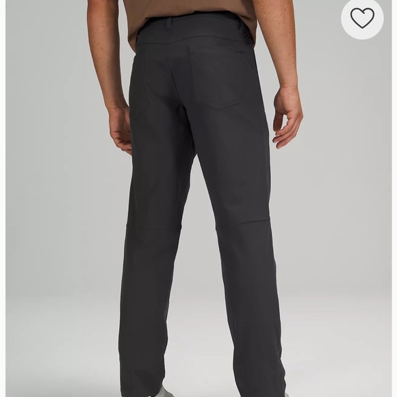 32x32 Lululemon ABC Trouser Classic Fit Warpstreme Color Black Retail $128 - Picture 2 of 2